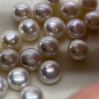 Runde ferskvandskulturperle Beads, Ferskvandsperle, du kan DIY, hvid, 10.3-11.3mm, Solgt af PC