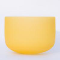Quartz Singing Bowl, different size for choice, yellow, Sold By PC