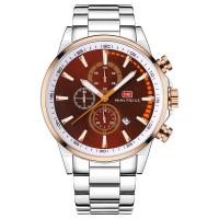 Men Wrist Watch Zinc Alloy with Glass & 304 Stainless Steel Chinese watch movement nickel lead & cadmium free Life water resistant & multifunctional & for man Approx 8.66 Inch  Sold By PC