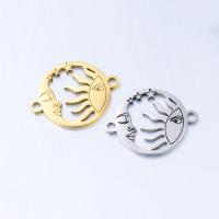 Stainless Steel Connector 304 Stainless Steel Vacuum Ion Plating fashion jewelry & DIY Sold By Bag