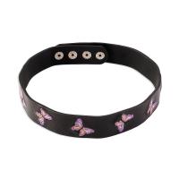 PU Leather Cord Bracelets Embroidery Adjustable & for woman Length Approx 16.61 Inch Sold By PC