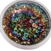 Bismuth Ore Craft Decoration, different styles for choice, more colors for choice, 10-11cm, Sold By PC