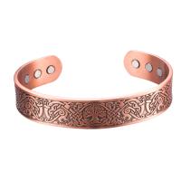 Brass Bracelet & Bangle, Copper, fashion jewelry & for woman, nickel, lead & cadmium free, 15mm, Length:Approx 7.48 Inch, Sold By PC