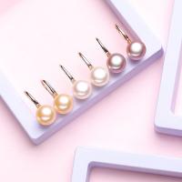 Boucles d'oreilles en perles d'eau douce, perle d'eau douce cultivée, bijoux de mode & normes différentes pour le choix & pour femme, plus de couleurs à choisir, Vendu par paire