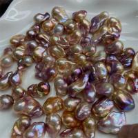 Barok ferskvandskulturperle Beads, Ferskvandsperle, du kan DIY, flerfarvede, 14-18mm, Solgt af PC