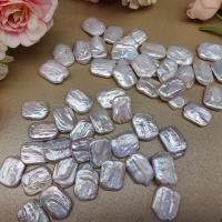 Cultured Baroque Freshwater Pearl Beads, DIY, white, 15*20mm, Sold By PC