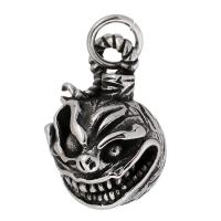 Stainless Steel Pendants 316 Stainless Steel polished fashion jewelry & DIY & blacken original color Approx 7mm Sold By PC