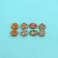 Zinc Alloy Jewelry Beads sang gold plated DIY & enamel nickel lead & cadmium free 13mm Sold By PC