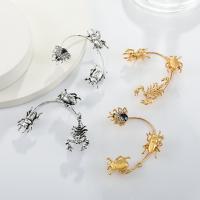 Fashion Earring Cuff and Wraps Zinc Alloy plated & for woman nickel lead & cadmium free 65mm 71mm Sold By PC