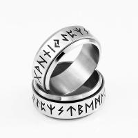Stainless Steel Finger Ring 304 Stainless Steel fashion jewelry & for man original color 8.7mm Sold By PC