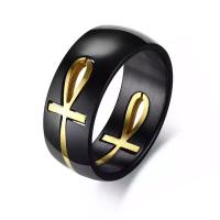 Палец кольцо из нержавеющей стали, Нержавеющая сталь 304, разный размер для выбора & Мужский, Много цветов для выбора, 8x2mm, продается PC