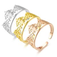 Titantium Steel δάχτυλο του δακτυλίου, Titanium Steel, Σκαλιστή, κοσμήματα μόδας & για άνδρες και γυναίκες, περισσότερα χρώματα για την επιλογή, 6x1.20mm, Sold Με PC