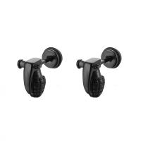 Stainless Steel Stud Earrings 316L Stainless Steel plated fashion jewelry & for man Sold By PC