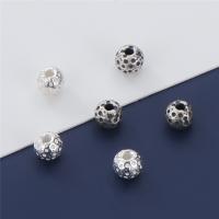 925 Sterling Silver Spacer Bead Round DIY 4.20mm Approx 1.4mm Sold By PC