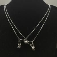 Ehepaar Halskette, Titanstahl, Astronaut, mit Magnet & für paar, keine, Länge:ca. 70 cm, verkauft von PC