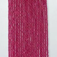 Бусины из поделочных камней, Корунд, Круглая, полированный, разный размер для выбора, розовый, Продан через Приблизительно 14.96 дюймовый Strand