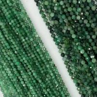 Koraliki z kameniem szlachetnym, Emerald, Koło, obyty, do wyboru różne gatunki & różnej wielkości do wyboru, zielony, sprzedane przez Strand