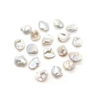 Cultured Baroque Freshwater Pearl Beads, Natural & fashion jewelry & DIY, white, 15*15-14*27mm, Sold By Strand