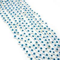 Perles naturelles de coquillage d'eau douce , coquille d'eau douce, coeur, DIY & émail, blanc, 10mm, Vendu par Environ 38 cm brin