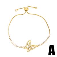Cubic Zirconia Micro Pave Brass Bracelet with Plastic Pearl 18K gold plated Adjustable & micro pave cubic zirconia & for woman & hollow nickel lead & cadmium free Length Approx 24 cm Sold By PC