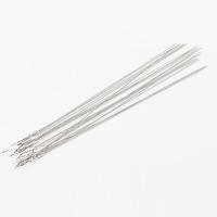 Stainless Steel Eyepins, 304 Stainless Steel, different size for choice, silver color, Sold By PC