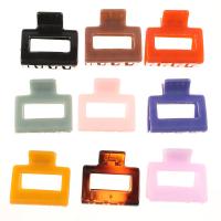 Hair Claw Clips, Plastic, handmade, fashion jewelry & for woman, more colors for choice, 50x45mm, Sold By PC