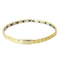 Ожерелье из нержавеющей стали , Нержавеющая сталь 304, плакирован золотом, ювелирные изделия моды & различной длины для выбора & Мужская, Золотой, 9mm, продается PC