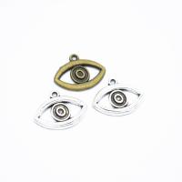 Zinc Alloy Pendants Eye plated DIY & hollow nickel lead & cadmium free Approx 1.5mm Sold By PC
