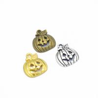 Tibetan Style Pendants, Pumpkin, plated, DIY & hollow, more colors for choice, nickel, lead & cadmium free, 18x16mm, Hole:Approx 2mm, Sold By PC