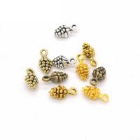 Tibetan Style Pendants, Pinecone, plated, DIY, more colors for choice, nickel, lead & cadmium free, 13x7mm, Hole:Approx 1.5mm, Sold By PC