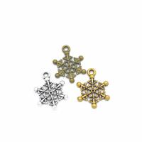 Zinc Alloy Pendants Snowflake plated DIY & hollow nickel lead & cadmium free Approx 2mm Sold By PC