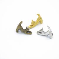 Zinc Alloy Animal Pendants Cat plated DIY nickel lead & cadmium free Sold By PC