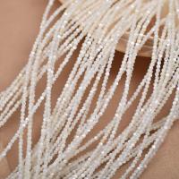 Witte Lip Shell Beads, White Lip Shell, moffelen vernis, Natuurlijk & mode sieraden & DIY, wit, 2mm, Per verkocht 36-38 cm Strand