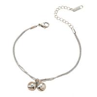 Stainless Steel Jewelry Bracelet, 304 Stainless Steel, with 1.97Inch extender chain, Unisex, original color, Length:Approx 7.5 Inch, Sold By PC