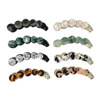 Hair Barrettes, Acetate, handmade, fashion jewelry & for woman, more colors for choice, 100mm, Sold By PC