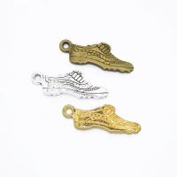 Zinc Alloy Shoes Pendants plated DIY nickel lead & cadmium free Approx 1mm Sold By PC