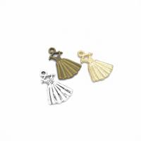 Zinc Alloy Pendants Skirt plated DIY nickel lead & cadmium free Approx 1mm Sold By PC