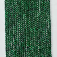 Gemstone Jewelry Beads Malachite Round & faceted green Sold Per Approx 14.96 Inch Strand