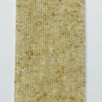 Natürlicher Quarz Perlen Schmuck, Rutilated Quarz, Quadrat, verschiedene Größen vorhanden & facettierte, goldgelb, verkauft per ca. 14.96 ZollInch Strang