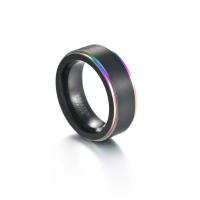 Вольфрамовое стальное кольцо для мужчин, Вольфрама сталь, ювелирные изделия моды & разный размер для выбора & Мужский, 8x3.30mm, продается PC