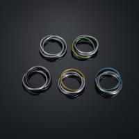 Titan Edelstahl Ringe, Titanstahl, poliert, Modeschmuck & verschiedene Größen vorhanden & für Frau, keine, 2x1.80mm, verkauft von PC