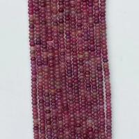 Gemstone Jewelry Beads, Ruby, Flat Round, natural, different size for choice, red, Sold Per Approx 14.96 Inch Strand