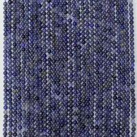 Edelstein Schmuckperlen, Iolite, rund, natürlich, verschiedene Größen vorhanden, blau, verkauft per ca. 14.96 ZollInch Strang