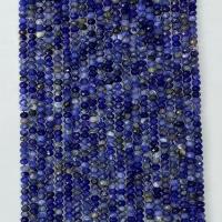 Sodalith Perlen, Sosalith, rund, natürlich, verschiedene Größen vorhanden & facettierte, blau, verkauft per ca. 14.96 ZollInch Strang