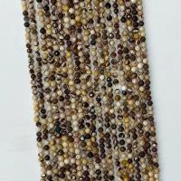Gemstone Jewelry Beads Zebra Jasper Round natural & faceted mixed colors Sold Per Approx 14.96 Inch Strand