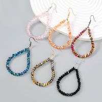 Akryl smycken örhänge, Zink Alloy, med Akryl, mode smycken & för kvinna, fler färger för val, 72x42mm, Säljs av Par