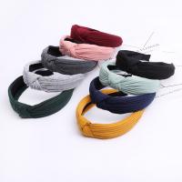 Hair Bands, Knitted Fabric, handmade, fashion jewelry & for woman, more colors for choice, 165x130x30mm, Sold By PC