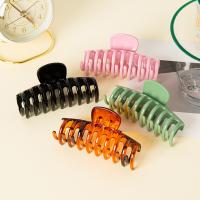 Hair Claw Clips, Polystyrene, handmade, fashion jewelry & for woman, more colors for choice, 90mm, Sold By PC