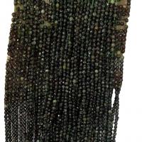 Gemstone Jewelry Beads Seraphinite Round natural  & faceted green Sold Per Approx 14.96 Inch Strand