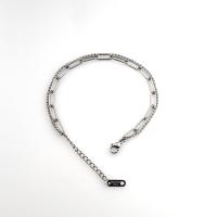 Bijoux bracelet en acier inoxydable, Acier inoxydable 304, avec 5cm chaînes de rallonge, Double couche & pour femme, plus de couleurs à choisir, Longueur:Environ 17.5 cm, Vendu par PC
